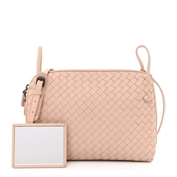 Bottega Veneta Nappa Intrecciato Nodini Crossbody Messenger - Picture 1 of 8